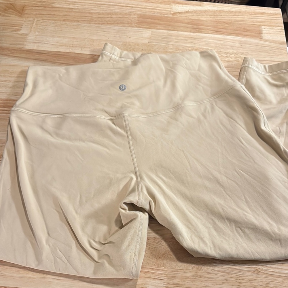 Lululemon Beige Athletic leggings